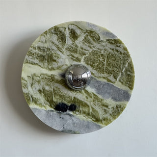 Evvarel Applique Murale Moderne Minimaliste En Métal Et Marbre Vert