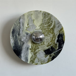 Evvarel Applique Murale Moderne Minimaliste En Métal Et Marbre Vert