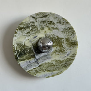 Evvarel Applique Murale Moderne Minimaliste En Métal Et Marbre Vert