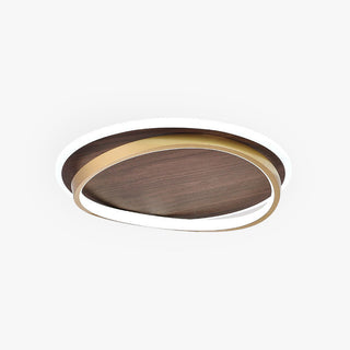 Arisha Moderne Rund Dimmable Plafonnier Or Métal Acrylique Chambre à coucher
