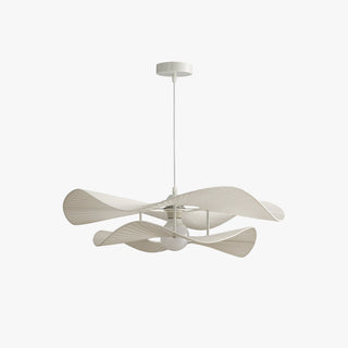 Lirixor Moderne LED Suspension Métal Tissu Salon-Luire