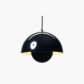 Tareno Suspension Ronde Moderne. Métal. Noir/Blanc/Rouge/Jaune-Luire