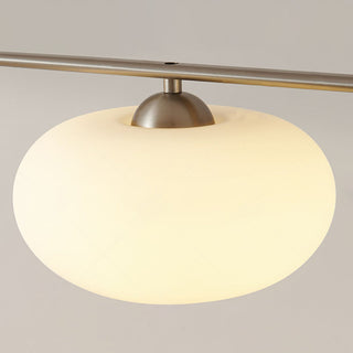 Valentina Suspension Multi Moderne, Verre/Metal, Blanc, Salon