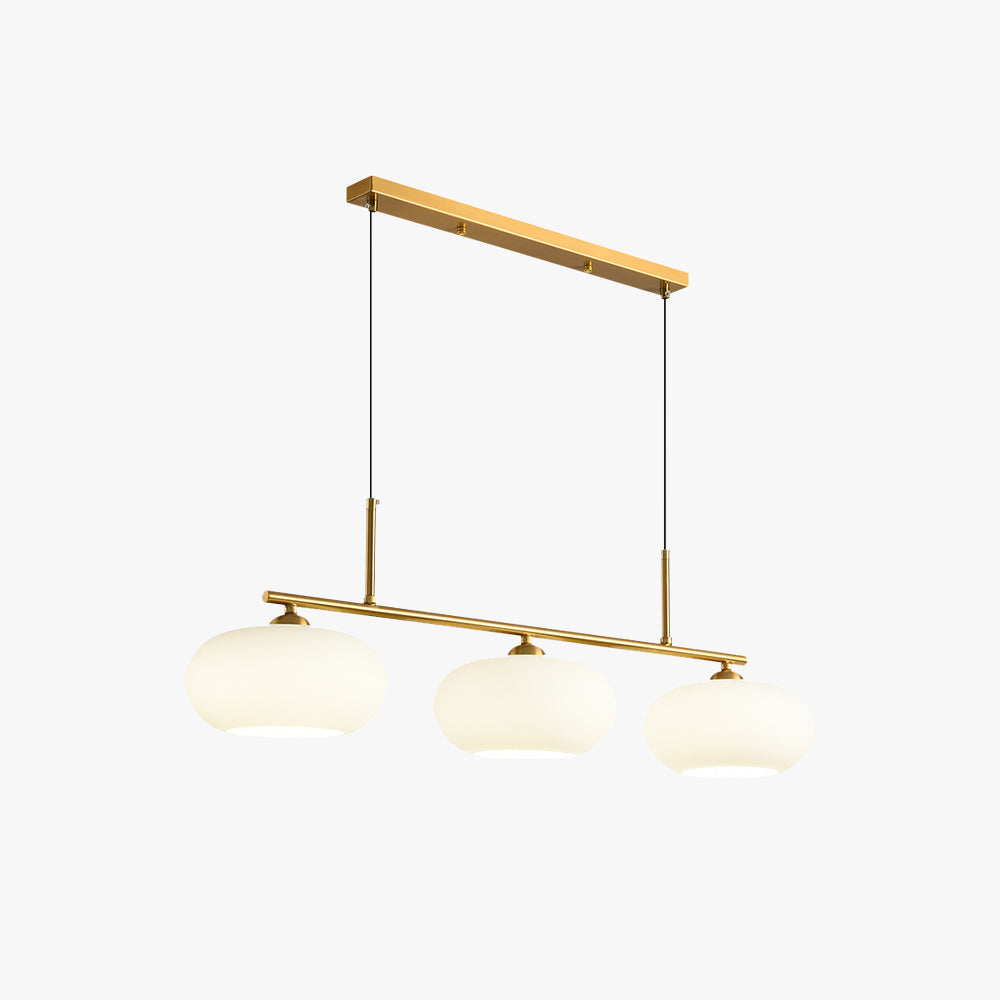 Candy Suspension Cluster Crème 3 Lampes