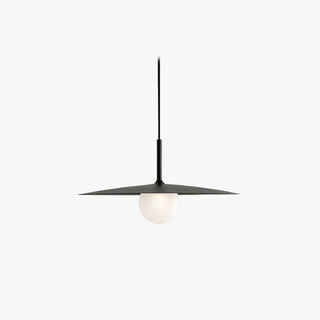 Arisha Suspension Dôme Moderne, Métal /Verre, Noir/Blanc/Grise, Chambre