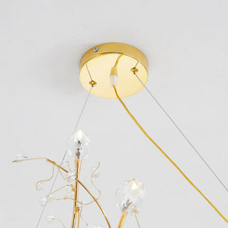Halen Art Suspension Cristal Salon Chambre à Coucher-Luire