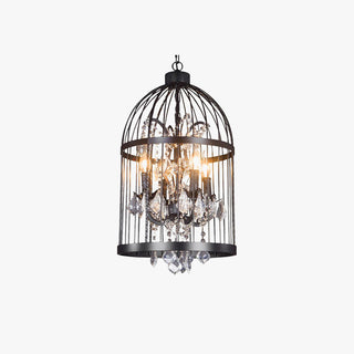 Arisha Industrie LED Suspension Noir Blanc Métal Chambre à coucher
