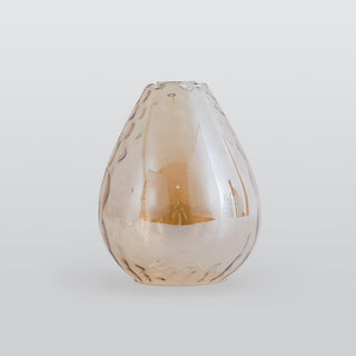 Salen Vintage LED Suspension Ambre Verre Bois Chambre à coucher-Luire