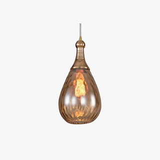 Arisha Vintage LED Suspension Métal Verre Chambre à coucher Salon