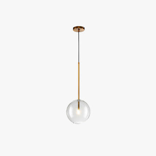 Valentina Glass Bulb LED Suspension Or Métal Verre Chambre à coucher
