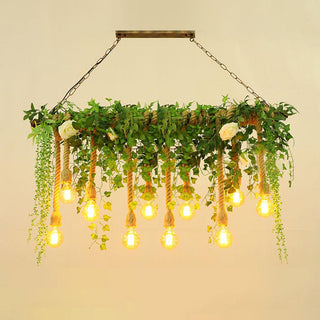 Ritta LED Suspension Vert Métal Salle à Manger Chambre à coucher