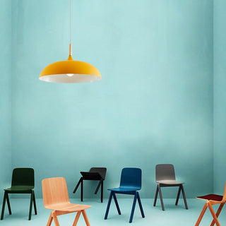 Arisha Minimaliste LED Suspension Noir/Blanc/Bleu/ Métal Chambre à coucher