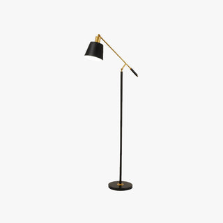 Mira Moderne LED Lampadaire Dôme  Noir Métal Salon Salle à manger