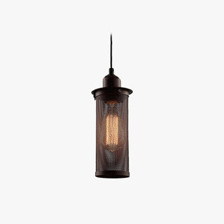 Arisha Industrielle LED Suspension Noir Métal Salon Chambre à coucher
