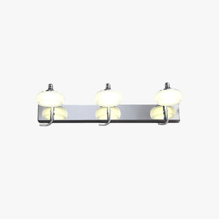 Arisha Applique Murale en Forme de Lanterne, Métal/Verre, Blanc, Chambre
