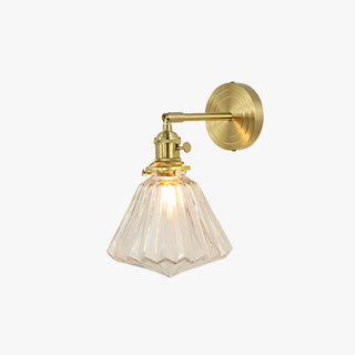 Valentina Applique Murale Boule/Fleur Luxe, Métal/Verre, Salle à Manger