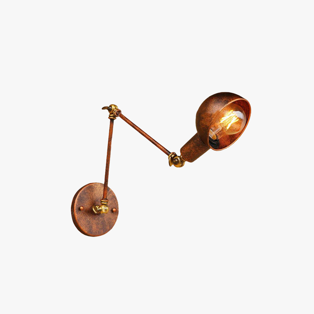 Epoch Applique Murale Vintage Industrielle, Rouille, Bureau