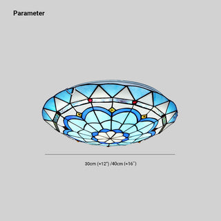 Sirel Plafonnier Hémicycle Moderne. Verre. Coloré. Salon-Luire