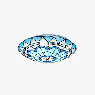 Sirel Plafonnier Hémicycle Moderne. Verre. Coloré. Salon-Luire