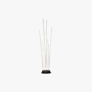 Ray Lampe Extérieur au sol Linéaire Simple, Métal, Blanc, Cour