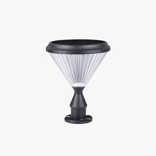 Ray Lampe de Poteau Solaire en forme de Diamant, L 33CM