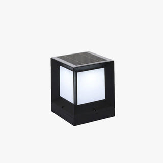 Ray Lampe Solaire de Poteau, Rectangle Simple, L 12/15/20/27/32CM