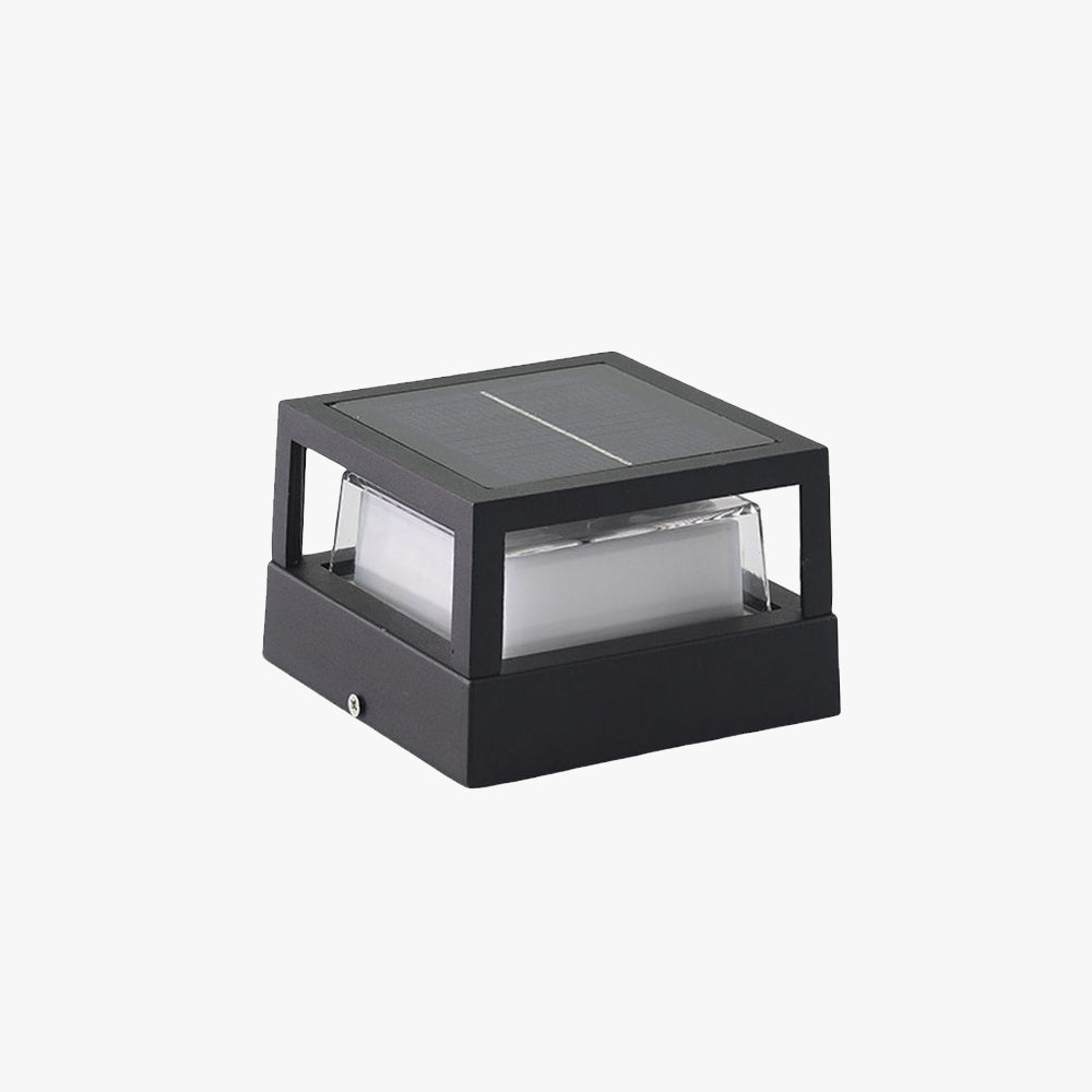 Ray Lampe Solaire de Poteau, Basique, L 14/18CM