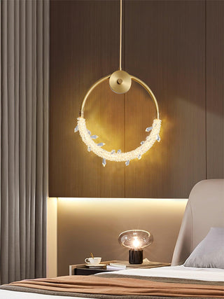 Lustre Suspension Élégante en Cristal