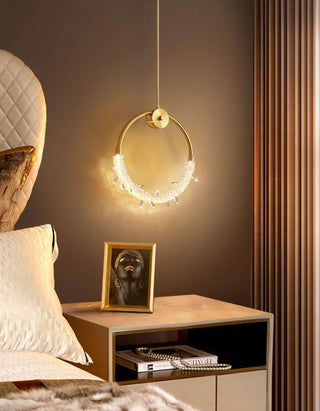 Lustre Suspension Élégante en Cristal