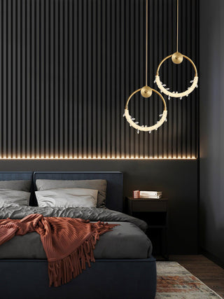 Lustre Suspension Élégante en Cristal