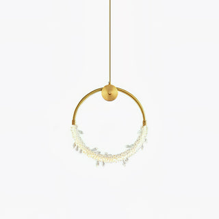 Lustre Suspension Élégante en Cristal