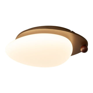 Wood Accent Ceiling Light-Neutral Decor