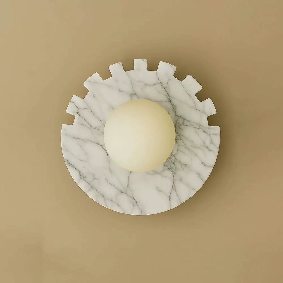 Backlit Wall Sconce-Neutral Decor