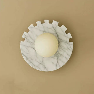 Backlit Wall Sconce-Neutral Decor