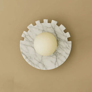 Backlit Wall Sconce-Neutral Decor