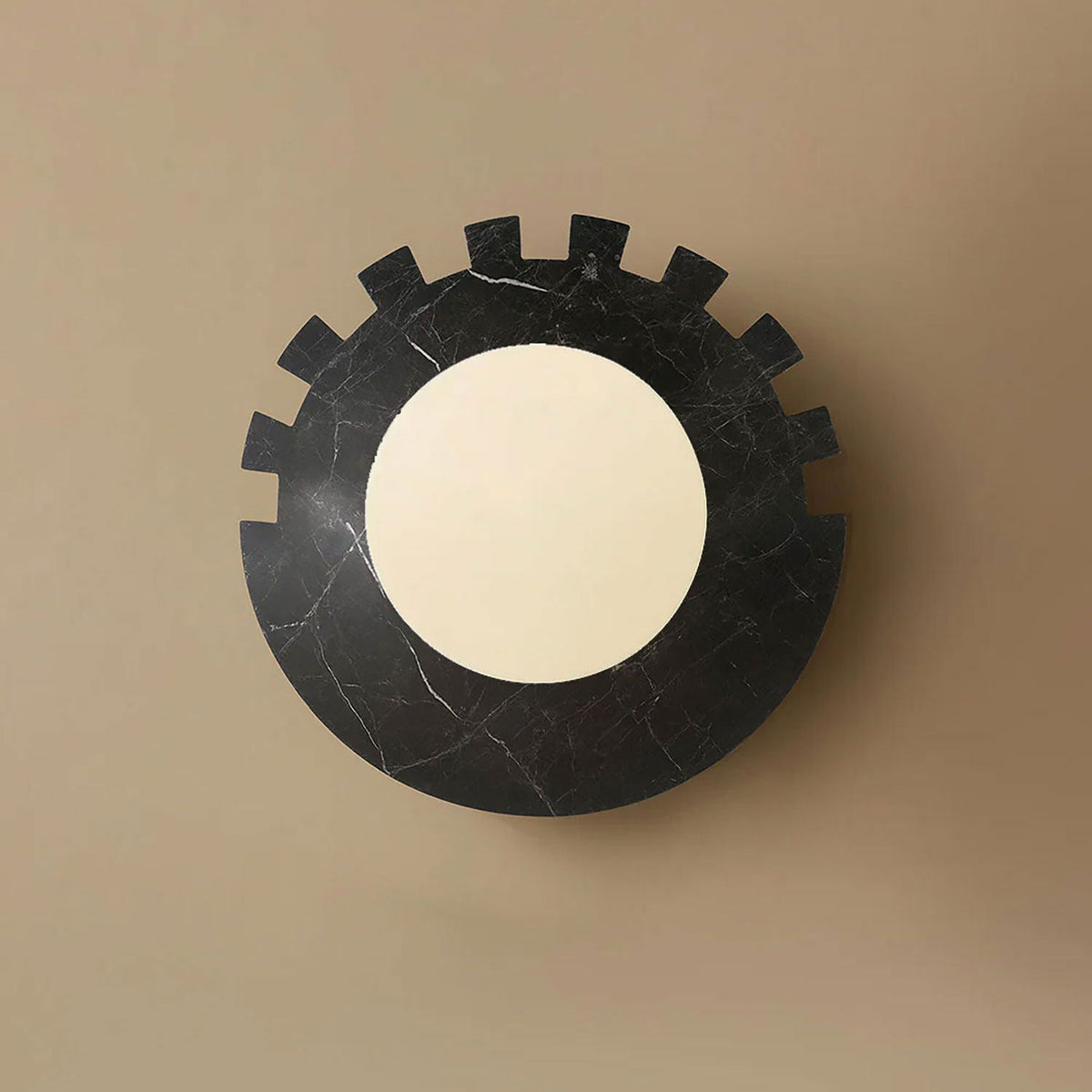 Backlit Wall Sconce-Neutral Decor