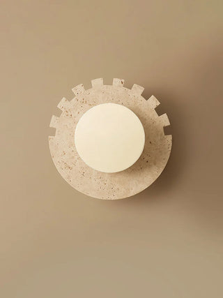 Backlit Wall Sconce-Neutral Decor