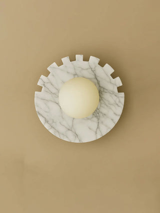 Backlit Wall Sconce-Neutral Decor