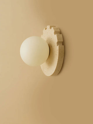 Backlit Wall Sconce-Neutral Decor