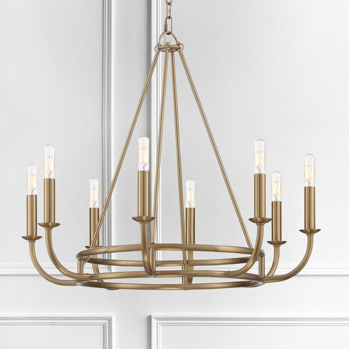 Xenuvyh Moderne Minimaliste Ancien Industriel Métal Lustre