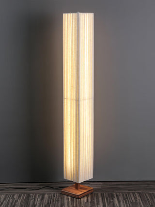 Vesolyre Lampadaire en Tissu Japandi