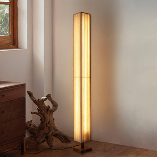 Vesolyre Lampadaire en Tissu Japandi