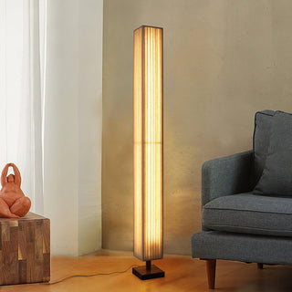 Vesolyre Lampadaire en Tissu Japandi