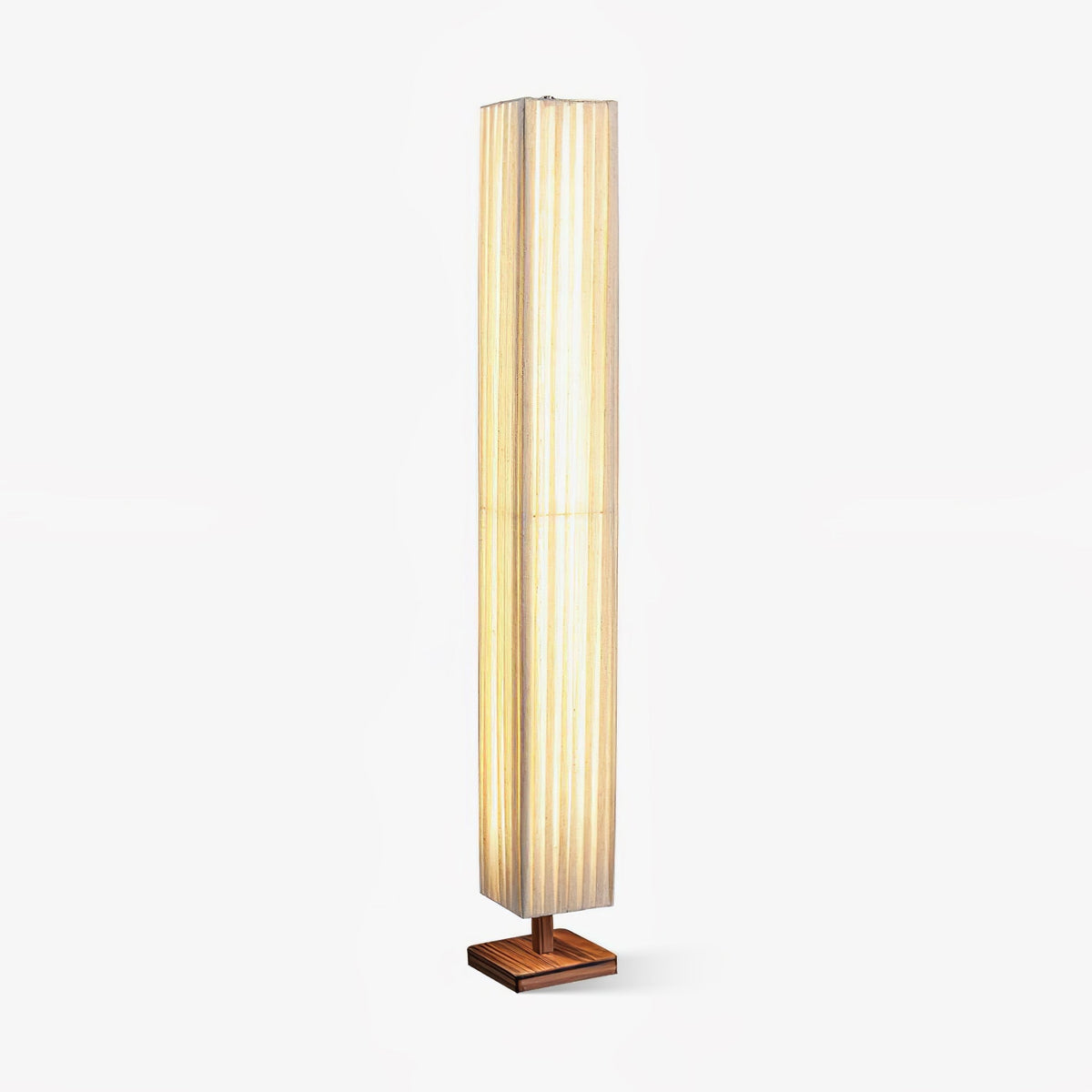 Vesolyre Lampadaire en Tissu Japandi