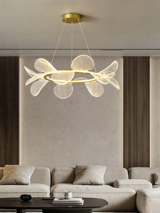 Lustra Lustre Bain Fleurs Volantes Acrylique