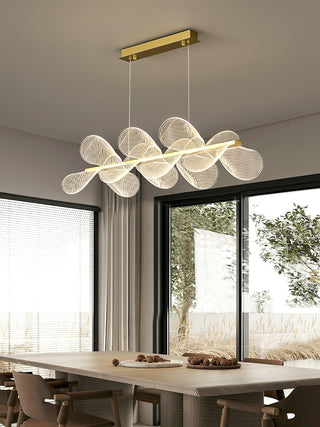 Lustra Lustre Bain Fleurs Volantes Acrylique