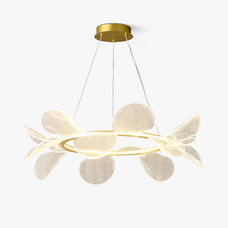 Lustra Lustre Bain Fleurs Volantes Acrylique