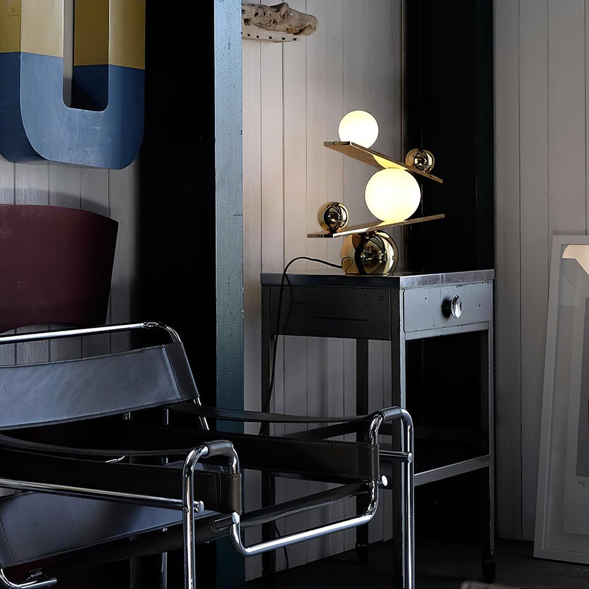 Usilus Table Lamp-Neutral Decor
