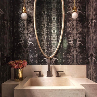 Bubbly Suspension en Verre Moderne