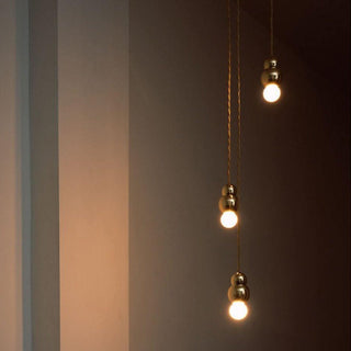 Bubbly Suspension en Verre Moderne